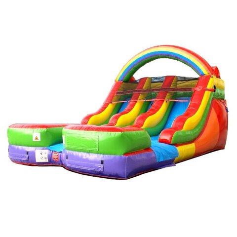 12ft Rainbow Dual Dry Slide Franklinton NC