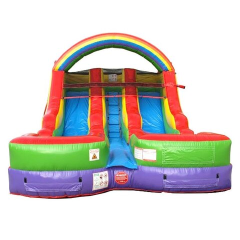 Rainbow Dual Dry Slide rental Knightdale NC