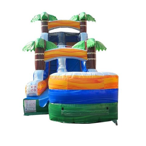 Marble Splash Wet Slide rental Durham NC