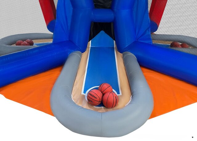 Competitive Buzzer Beater inflatable rental in Louisburg NC