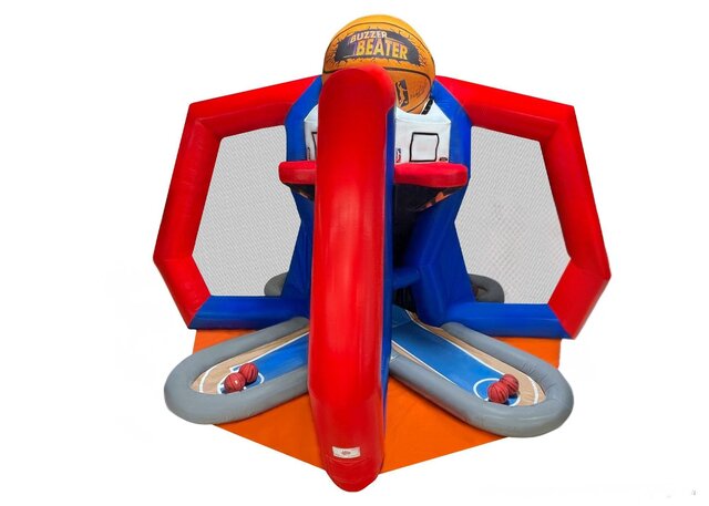 Buzzer Beater basketball inflatable rental in Zebulon NC