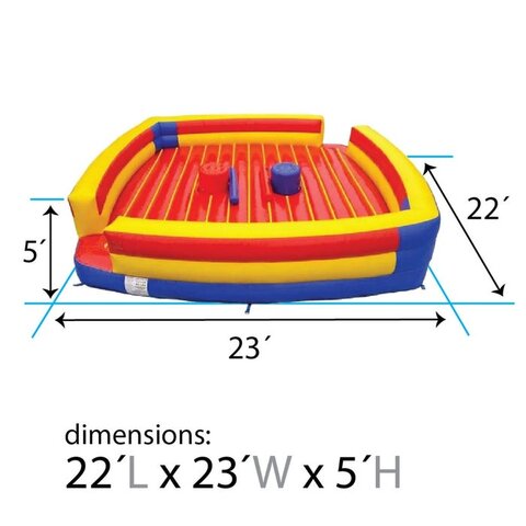 Inflatable joust pedestal game Garner NC