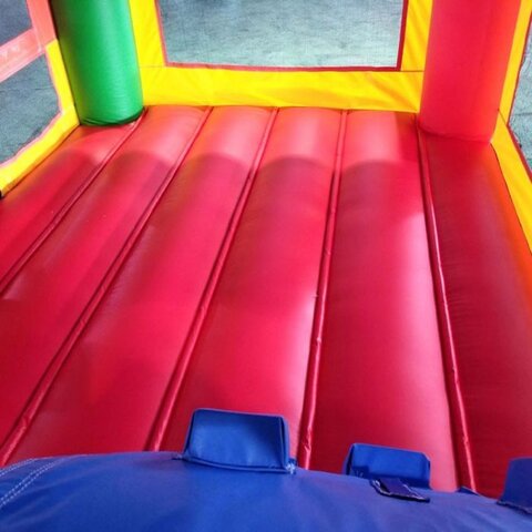 Jungle Castle bounce house combo with slide and pool in Wendell, NC