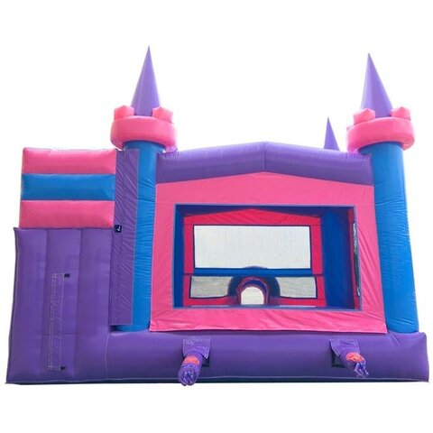 Unicorn Purple inflatable bounce house combo rental in Bunn, NC