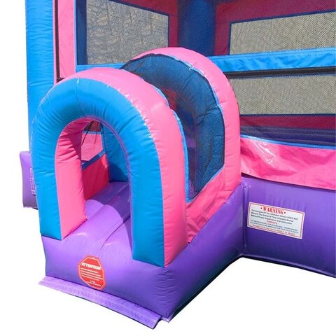 Unicorn Purple water slide inflatable combo in Youngsville, NC
