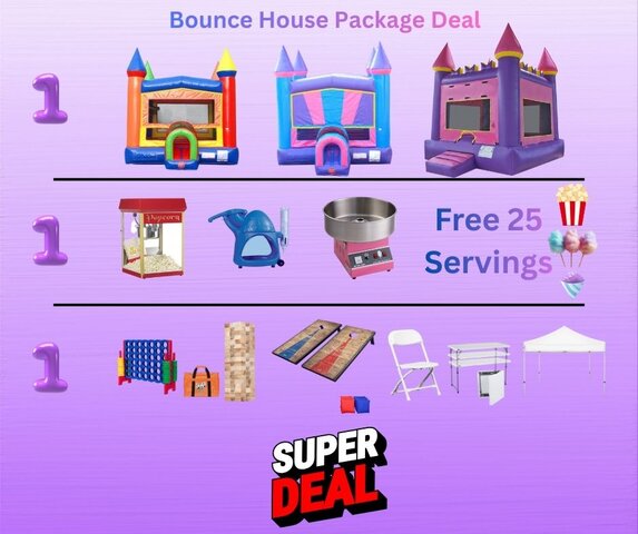 Bounce House Package Bounce House Package
