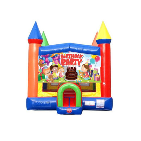 Happy Birthday Bounce House (Large) Happy Birthday Bounce House (Large)