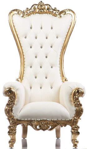 White and Gold Throne 