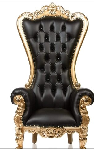Black And Gold Throne 