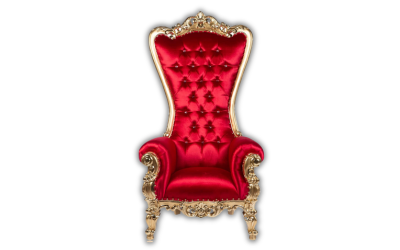Red Throne Chair