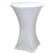 Cocktail Tables with White Cover