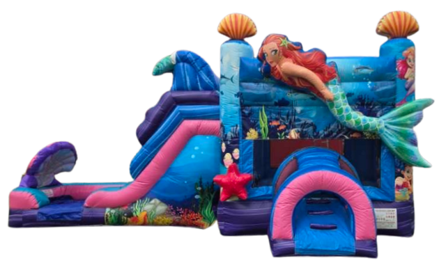 Mermaid Bounce N Slide (Wet) Mermaid Bounce N Slide (Wet)