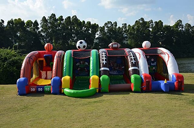 Sport Challenge Inflatable Skill Games Set of 4 Sport Challenge Inflatable Skill Games Set of 4