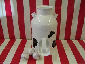 Milk Can Toss Game - Carnival Game