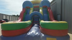 19ft Tall Dual Water Slide w/Pools 19ft Tall Dual Water Slide w/Pools