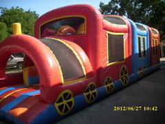 Train Obstacle Course 40ft Train Obstacle Course 40ft
