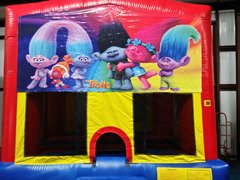 Trolls or Moana (Interchangeable face) ..click to see pic 13x13ft . Trolls or Moana (Interchangeable face) ..click to see pic 13x13ft .
