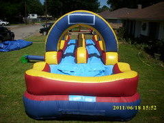 Epic 33ft Long Two Lane Slip N Slide(Wet Only) -33Lx12Wx10H Epic 33ft Long Two Lane Slip N Slide(Wet Only) -33Lx12Wx10H