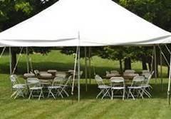 Tents- Bouncers - Banquet Tables - Chairs