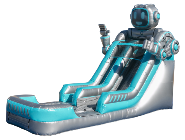 15 ft Robot Slide - Wet