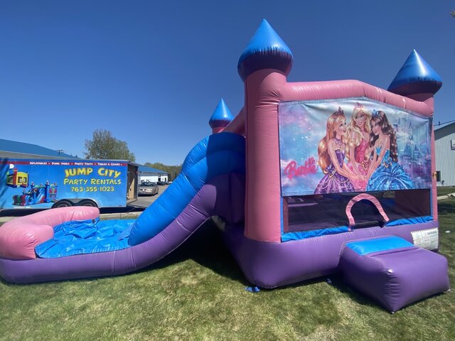 Barbie Wet or Dry Pink Slide Combo Barbie Wet or Dry Pink Slide Combo
