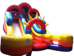 16' Dual Lane Rainbow Water Slide 16' Dual Lane Rainbow Water Slide