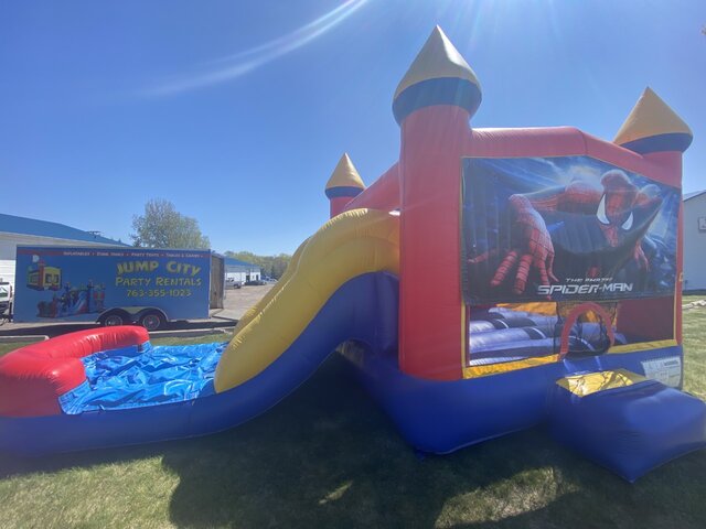 Spiderman #2 Wet or Dry Slide Combo Spiderman #2 Wet or Dry Slide Combo