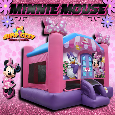 15 x 15 Minnie Mouse Bounce House 15 x 15 Minnie Mouse Bounce House