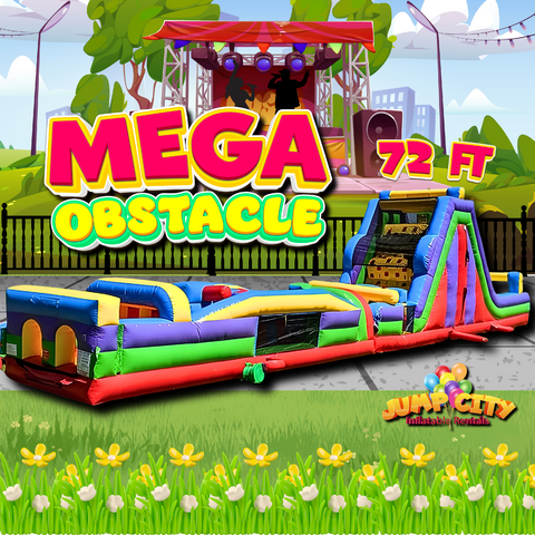 72ft Mega Obstacle Course 72ft Mega Obstacle Course