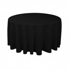 Linen Round 120inch Black Linen Round 120inch Black