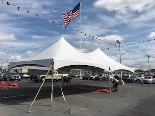 20ft x 40ft HP Tent White