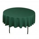 Linen Round 90inch Hunter Green Linen Round 90inch Hunter Green