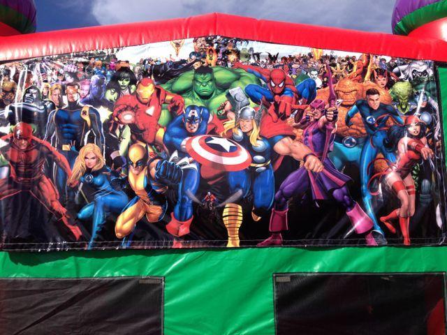 Bounce House Super Hero Bounce House Super Hero