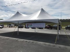 40ftx40ft HP Tent White [Two 20x40]