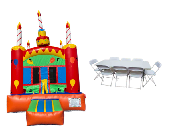 Bounce House & Table Set 