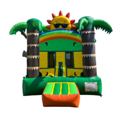  Palm Tree Bounce HouseL11FT x W11FT x H13FTBring On The Fun!