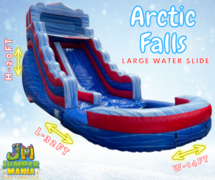 Arctic Falls Water SlideL-34ft | W-18ft | H-20ft Our Largest Water slide, WET or DRY! 