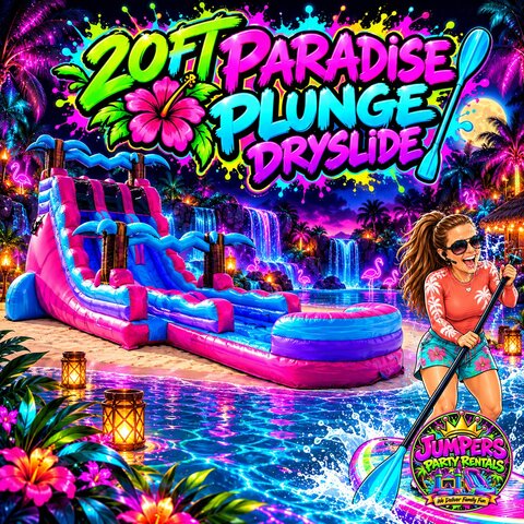 20ft Paradise Plunge Dryslide 20ft Paradise Plunge Dryslide