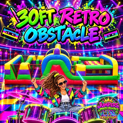 30ft Retro Obstacle 30ft Retro Obstacle