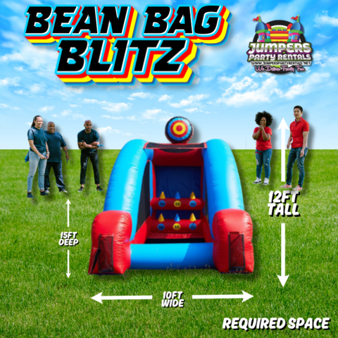 Bean Bag Blitz Inflatable Game Bean Bag Blitz Inflatable Game