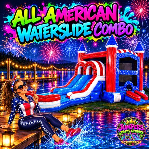 All American Waterslide Combo All American Waterslide Combo