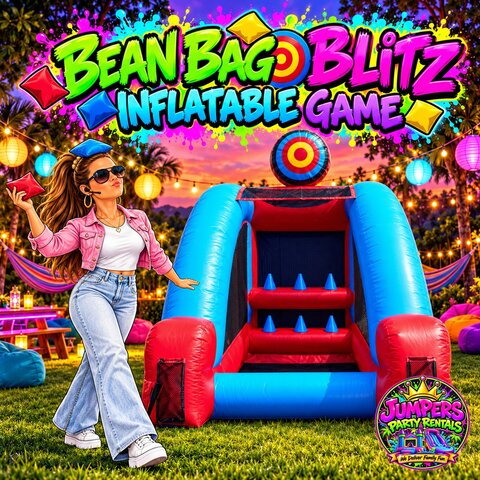 Bean Bag Blitz Inflatable Game Bean Bag Blitz Inflatable Game