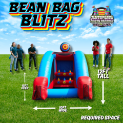 Bean Bag Blitz Inflatable Game