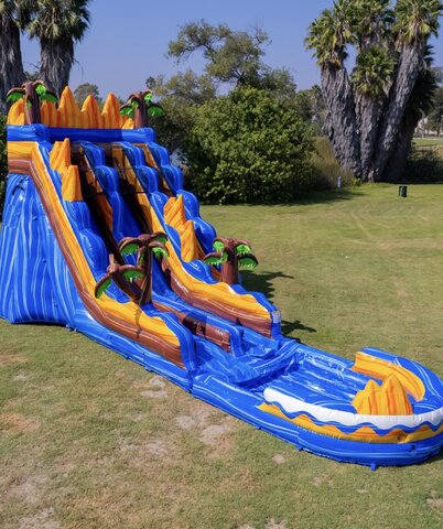 OASIS 20 FT DUAL LANE SLIDE OASIS 20 FT DUAL LANE SLIDE