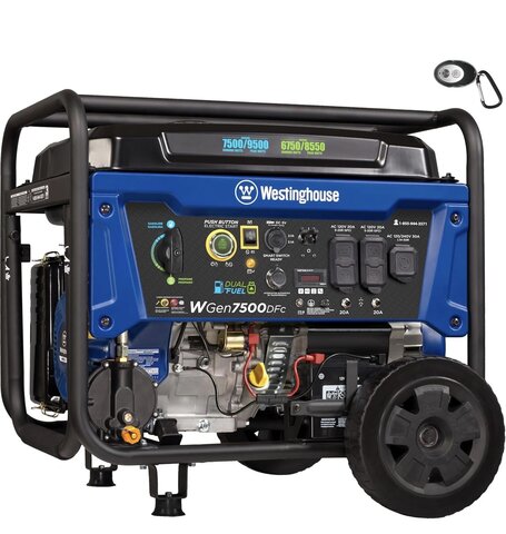 Westinghouse 9500 Peak Watt Dual Fuel Westinghouse 9500 Peak Watt Dual Fuel