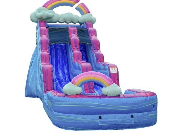 Rainbow Rush 16’ Water Slide Rainbow Rush 16’ Water Slide