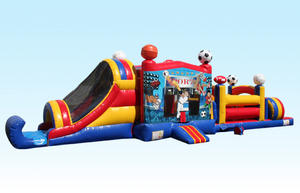 (1) 49ft Sports Combo Obstacle Course