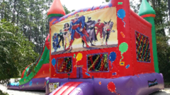 Super Hero Balloon Castle Dry Super Hero Balloon Castle Dry