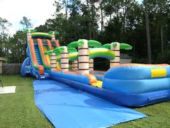(006) 24 ft Tropical Rainbow Slide (006) 24 ft Tropical Rainbow Slide