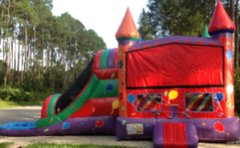 Balloon Castle Wet Balloon Castle Wet
